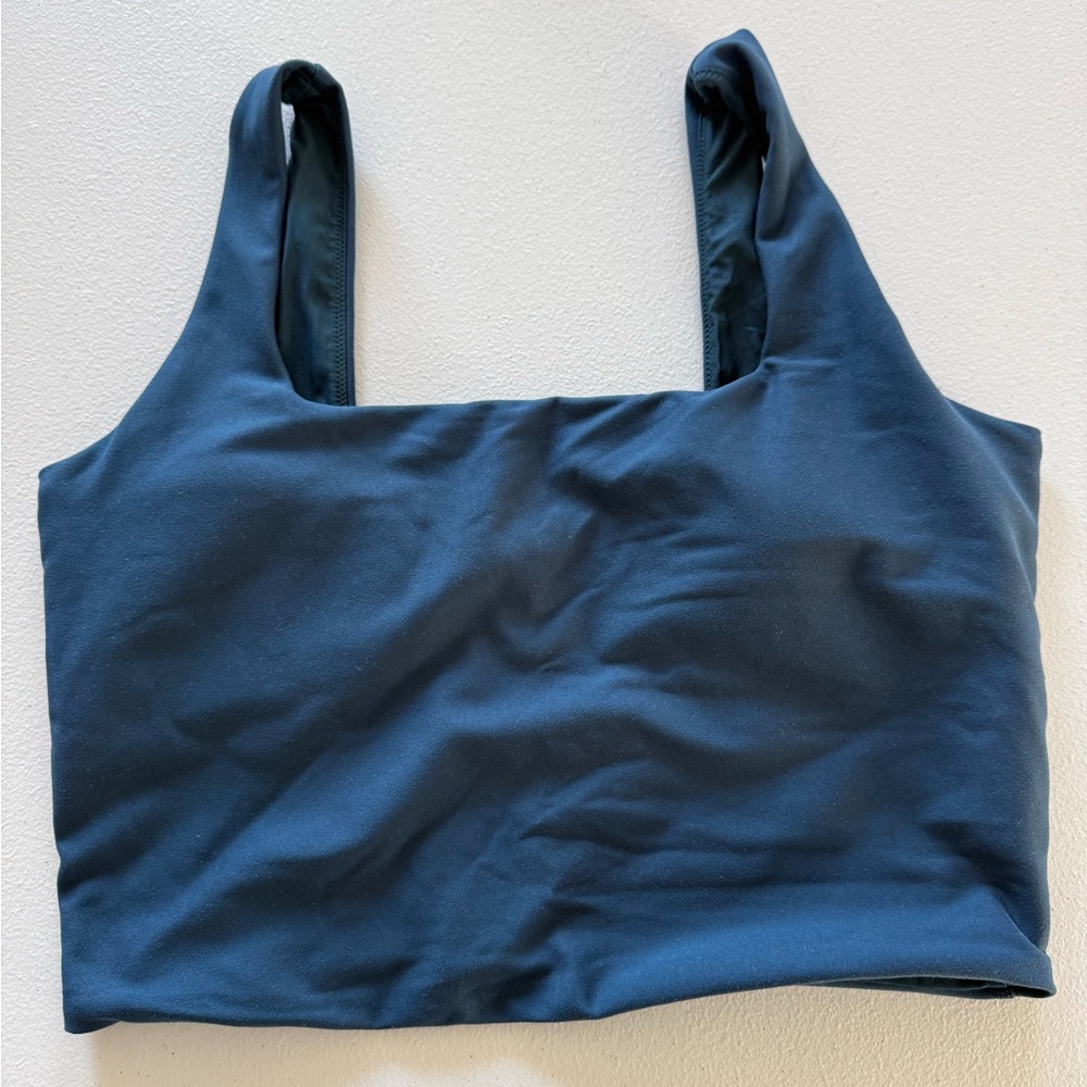 Abercrombie & Fitch Blue Sports Bra